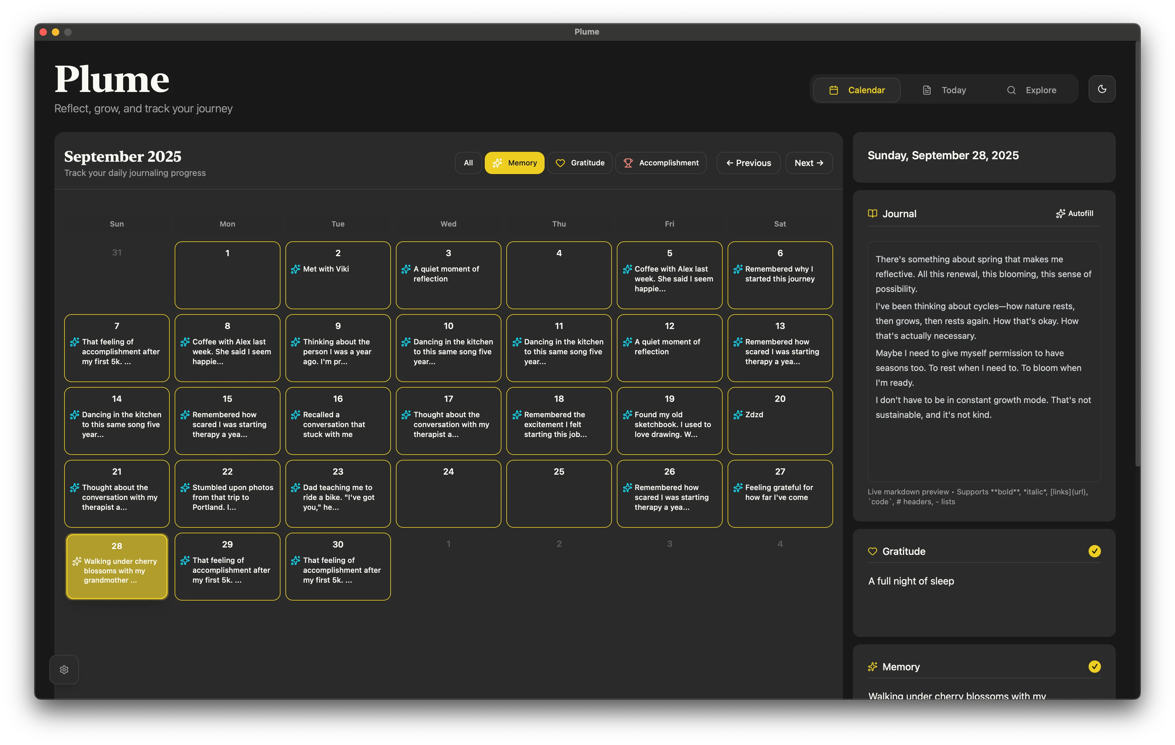 Calendar